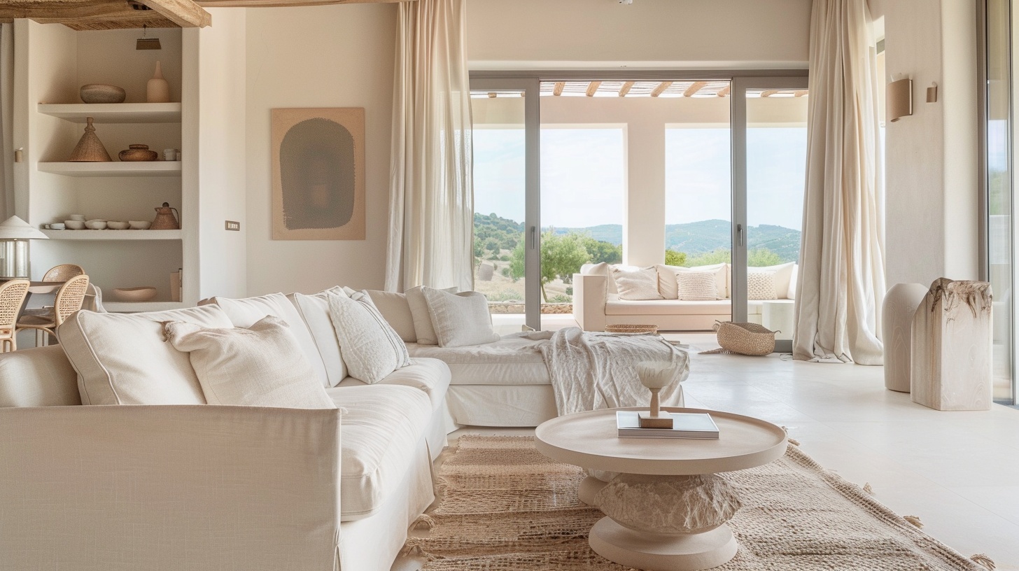 Interior of a holiday rental